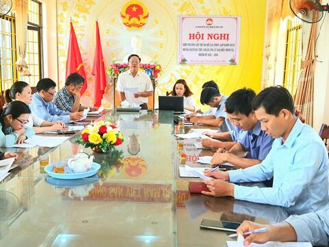 Ủy ban MTTQ Việt Nam xã Hoài Sơn tổ chức Hội nghị hiệp thương lần thứ 3